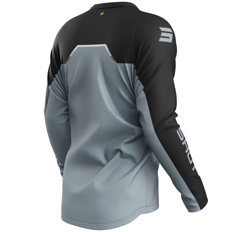 Motocross trøje Shot Devo Daytona fluo gul