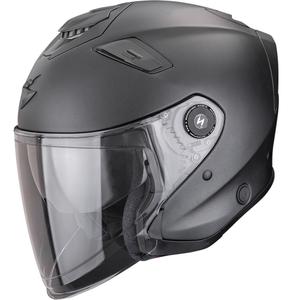 Scorpion EXO-GT Jet Solid Åben Motorcykelhjelm Mat Perle Sort