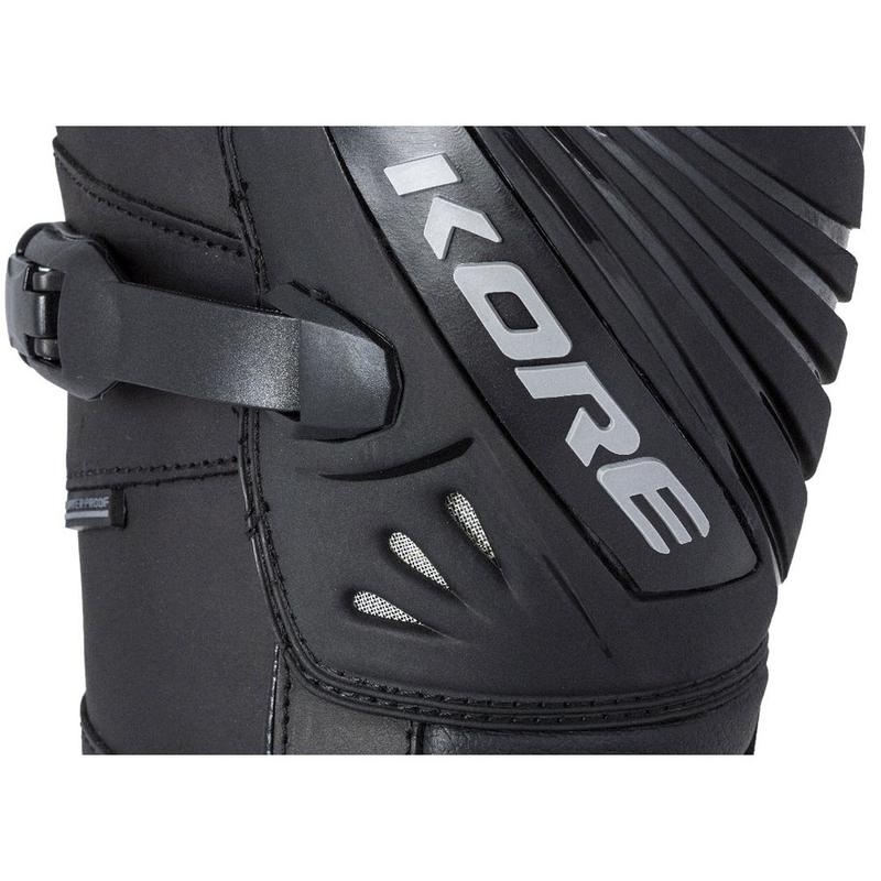 Motorcykelstøvler Kore Adventure Long 3.0, Sort