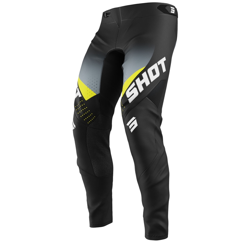 Shot Aerolite HVA 26 motocrossbukser sort-grå