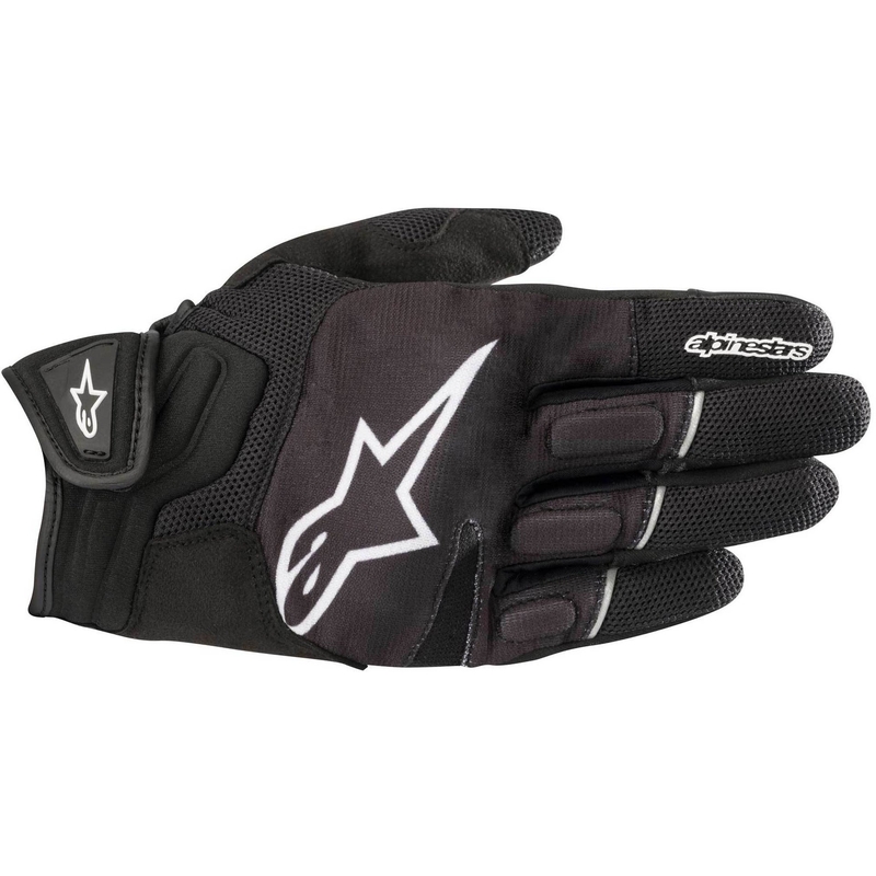 Alpinestars Atom motorcykelhandsker sort og hvid
