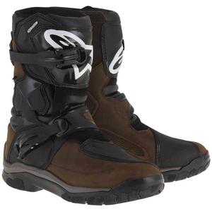 Alpinestars Belize Oiled Drystar brune motorcykelstøvler