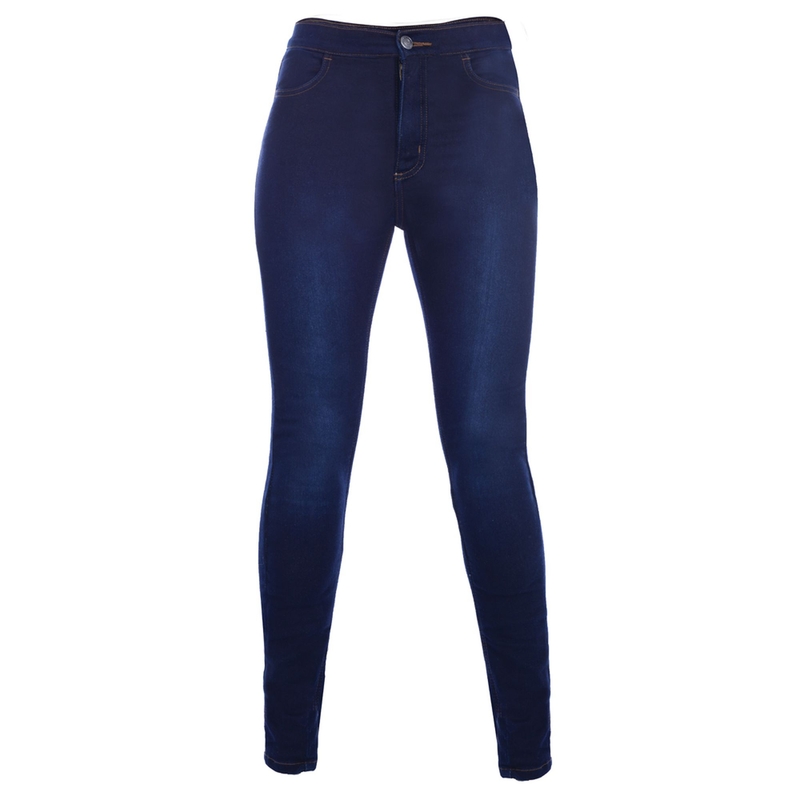 Oxford Jeggings til kvinder blå udsalg