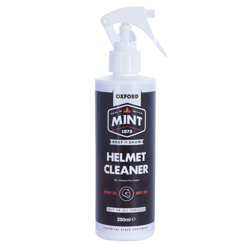 Hjelm- og plexiglasrens Oxford MINT 250 ml