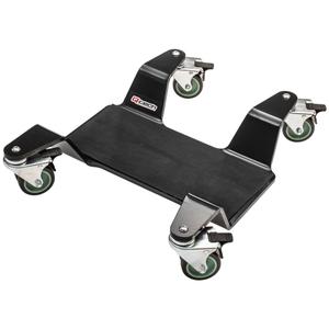 Mobilmåtte under hovedstativet Q-TECH Extra HD sort