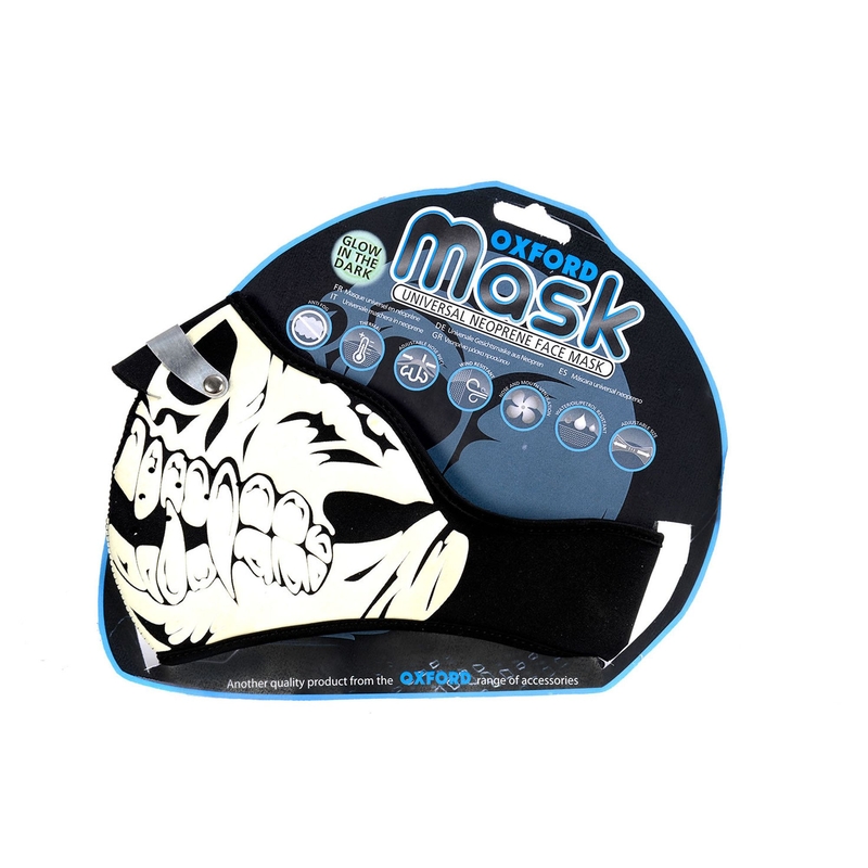 Oxford Glow Skull ansigtsmaske
