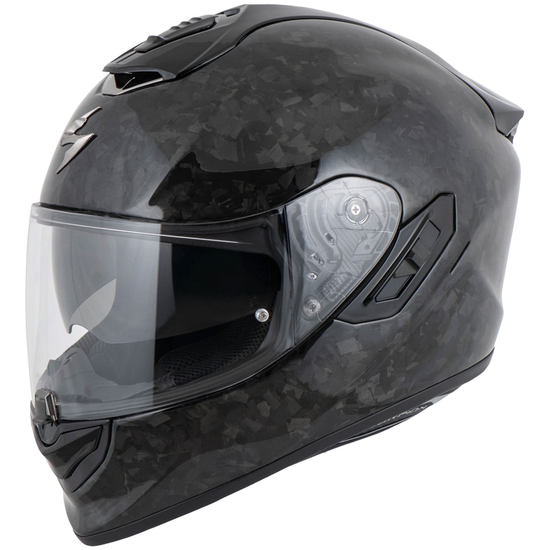 Scorpion EXO-1400 EVO II CARBON AIR Integralhjelm, Onyx udsalg