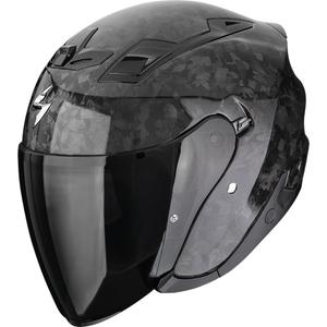 Scorpion EXO-Z1 Carbon Onyx Solid Åben Motorcykelhjelm Sort