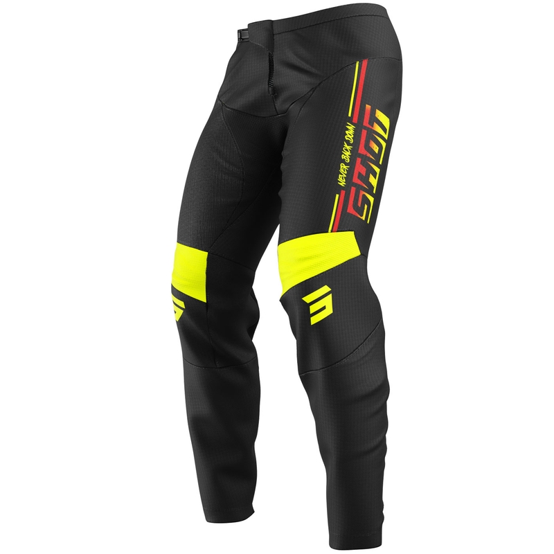 Crossbukser Shot Devo Block, Fluo Gul