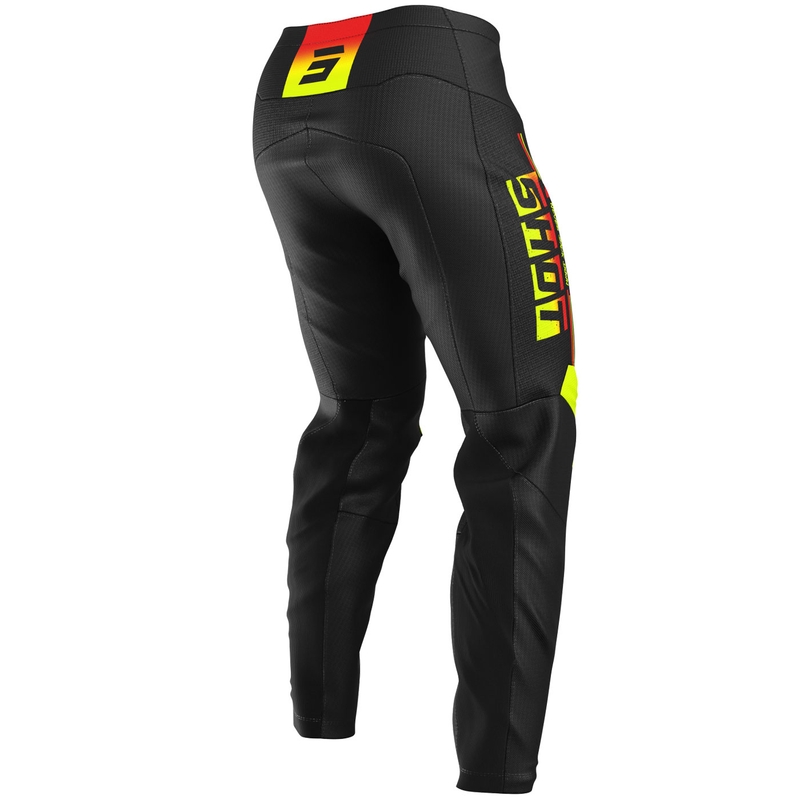 Crossbukser Shot Devo Block, Fluo Gul