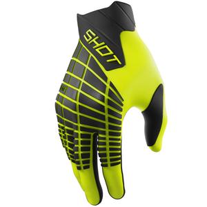 Shot Core Max motocrosshandsker fluo gul
