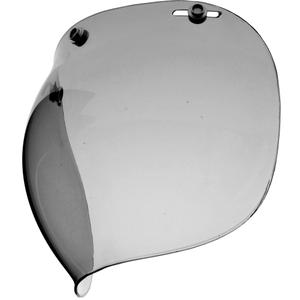 Nox Bubble visir til åbne motorcykelhjelme, delvist røget