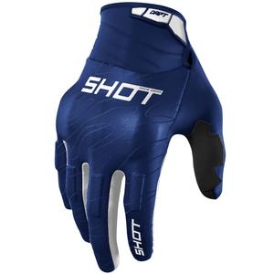 Shot Drift Onyx blå motocrosshandsker