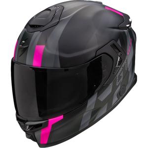 Integreret motorcykelhjelm Scorpion EXO-GT SP AIR TOURADVEN sort-pink
