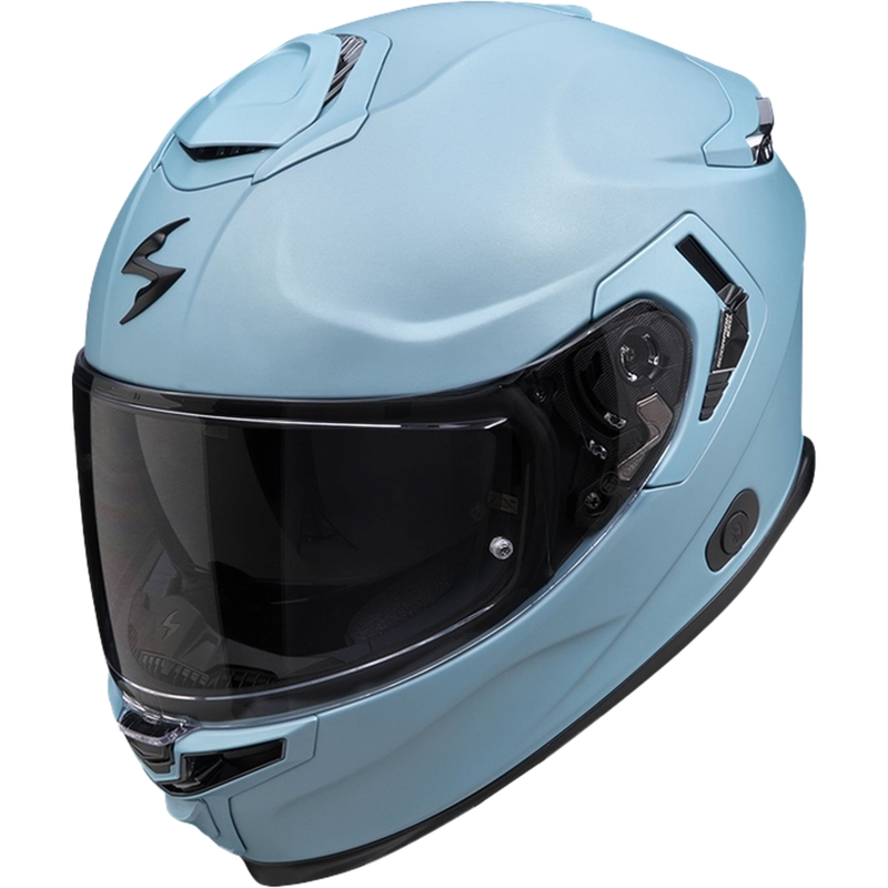 Integreret motorcykelhjelm Scorpion EXO-GT SP Air SOLID mat blå