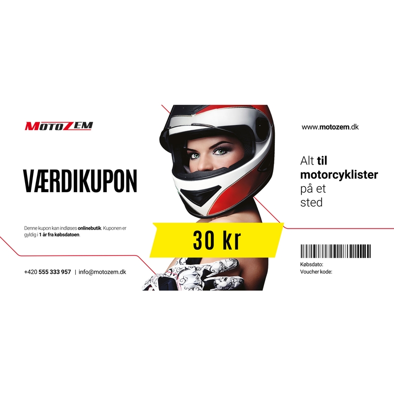 Værdikupon - 30 kr