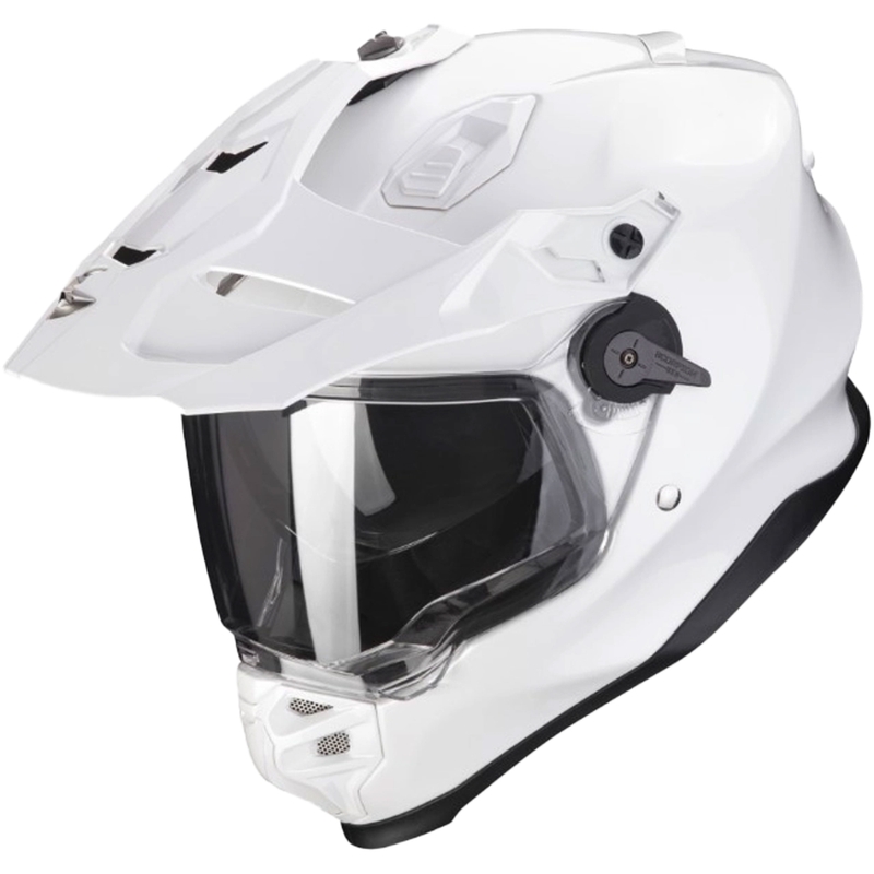 Enduro-motorcykelhjelm SCORPION ADF-9000 AIR Solid perlehvid