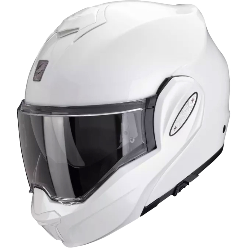 Flip-up hjelm Scorpion EXO-TECH EVO PRO SOLID perlehvid