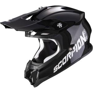 Motocrosshjelm Scorpion VX-16 EVO AIR Solid sort