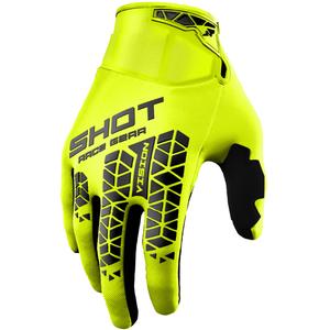 Shot Vision Tech Motocross Handsker Fluo Gul