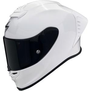Integreret motorcykelhjelm Scorpion EXO-R1 EVO AIR FIM Racing #1 Solid Pearl White