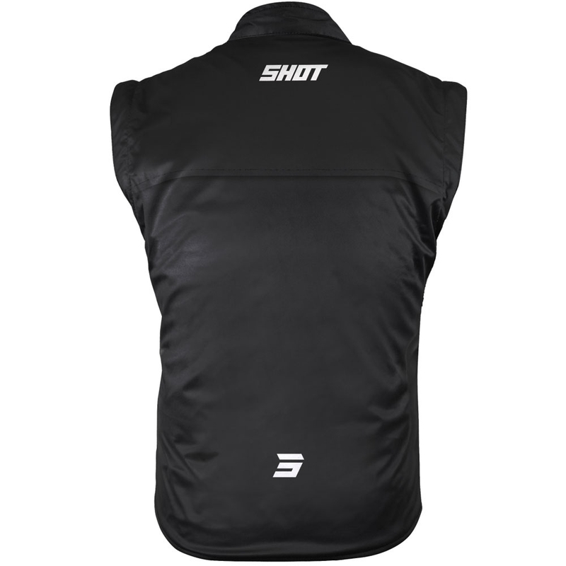 Shot Bodywarmer Calm motorcykelvest sort