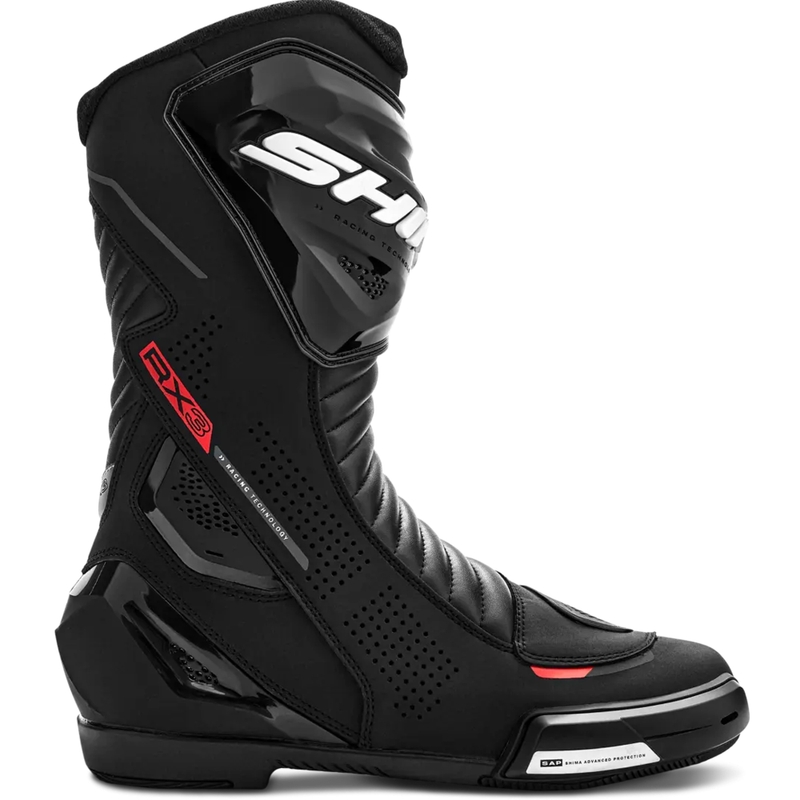 Shima RX-3 motorcykelstøvler sort-fluo rød