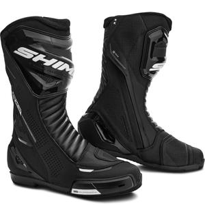 Shima RX-3 motorcykelstøvler sort-hvide
