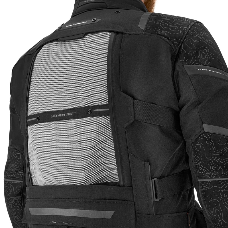 Shima Tracker motorcykeljakke sort