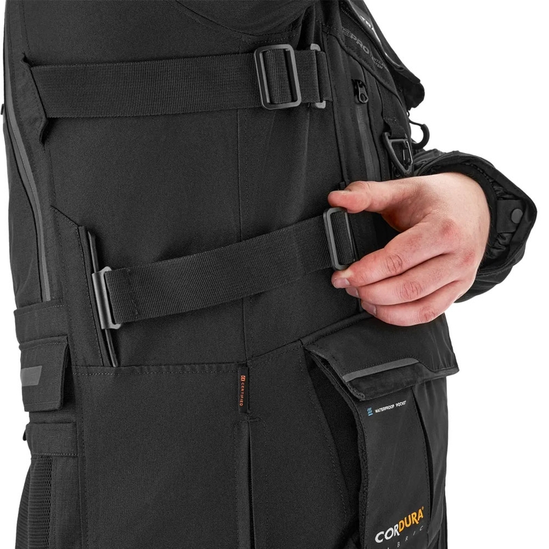Shima Tracker motorcykeljakke sort