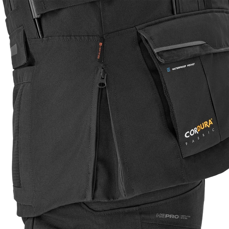 Shima Tracker motorcykeljakke sort