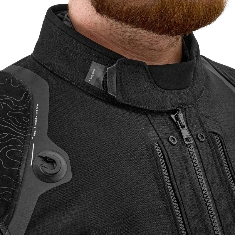 Shima Tracker motorcykeljakke sort