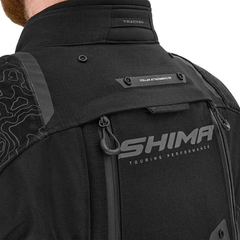 Shima Tracker motorcykeljakke sort