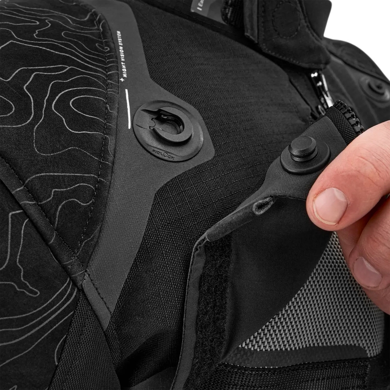 Shima Tracker motorcykeljakke sort