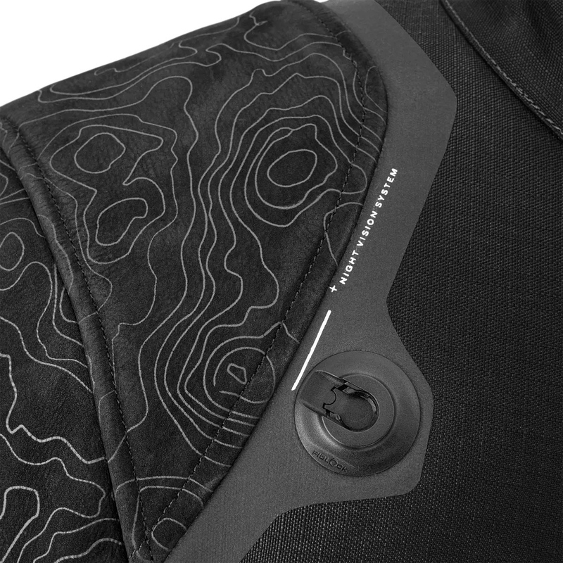 Shima Tracker motorcykeljakke sort