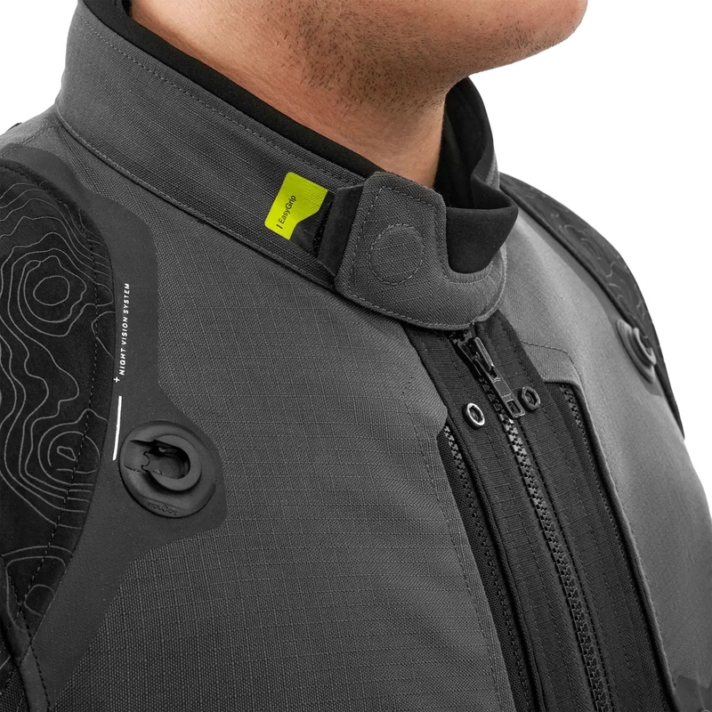 Shima Tracker motorcykeljakke grå