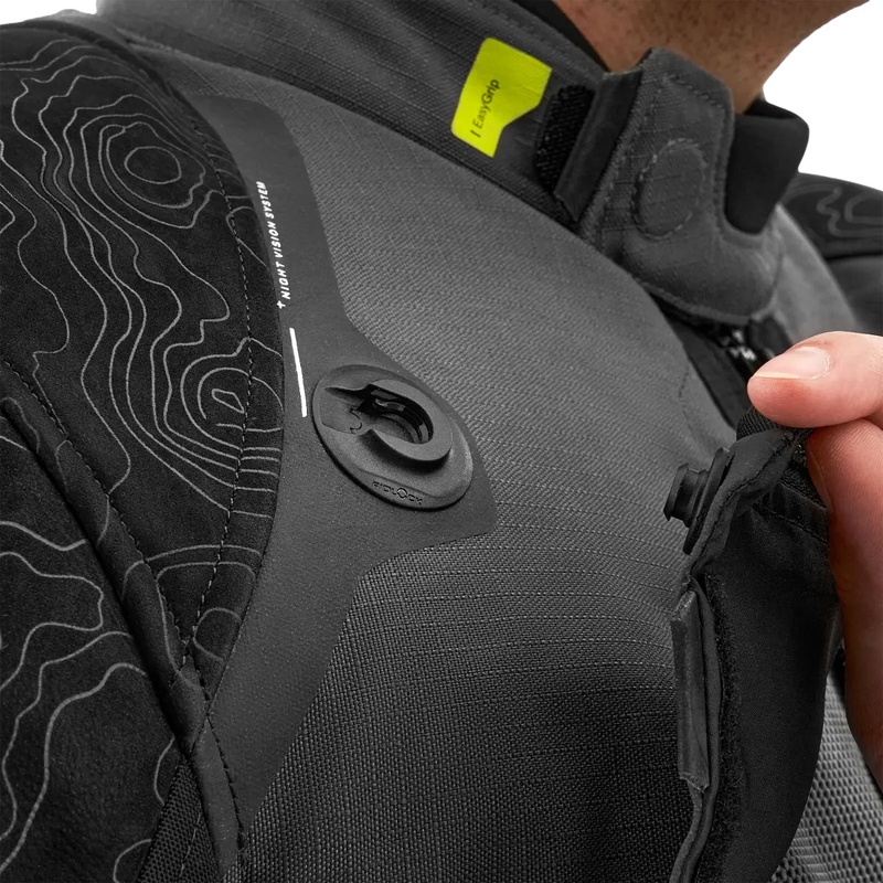 Shima Tracker motorcykeljakke grå