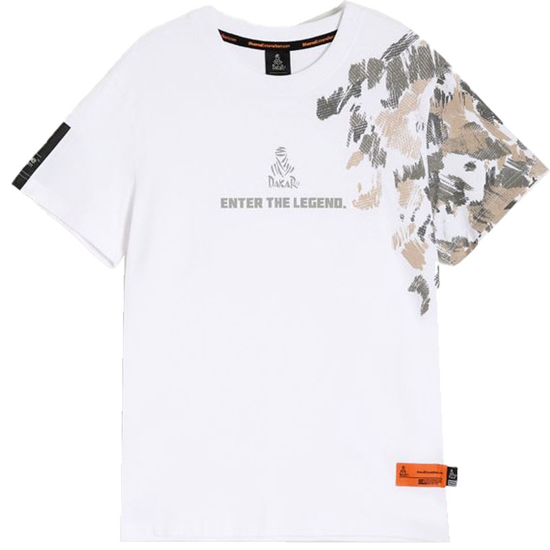 Dakar DES 0825 hvid T-shirt