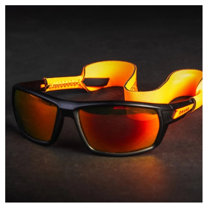 Dakar Swing P II solbriller sort-orange