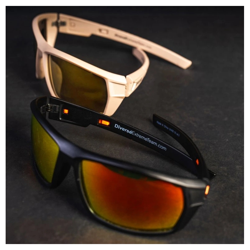 Dakar Swing P II solbriller sort-orange