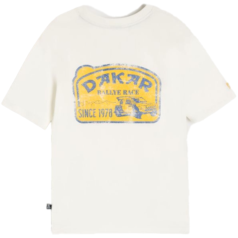 Dakar Vint B hvid T-shirt