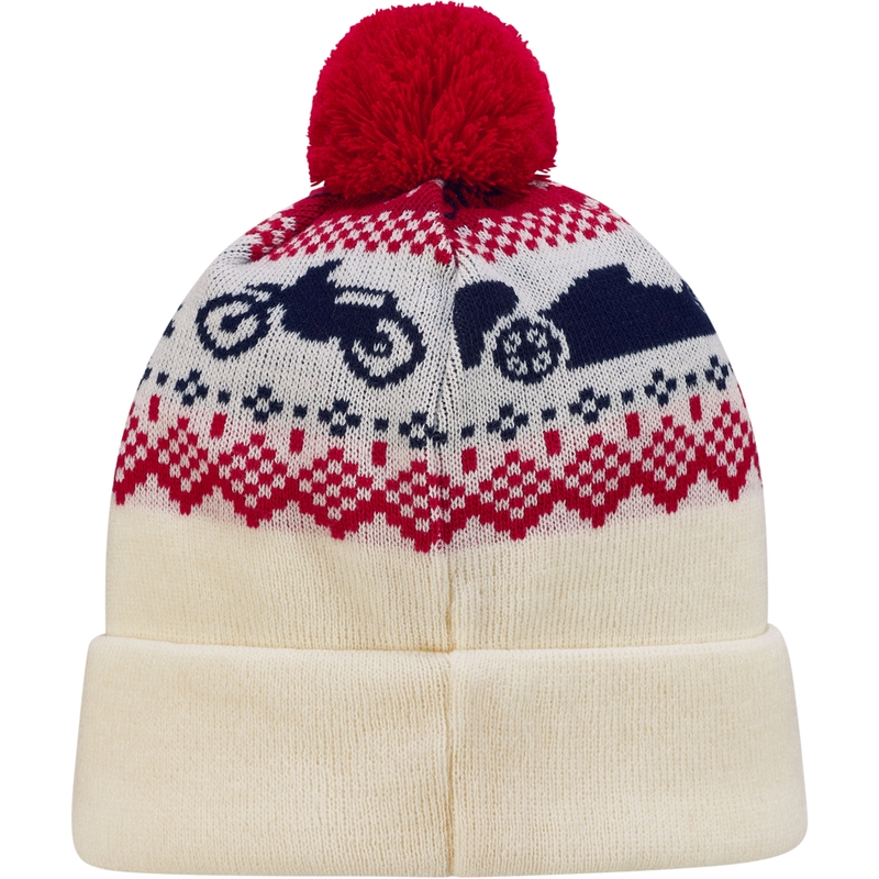Red Bull XMAS Beanie hvid-rød