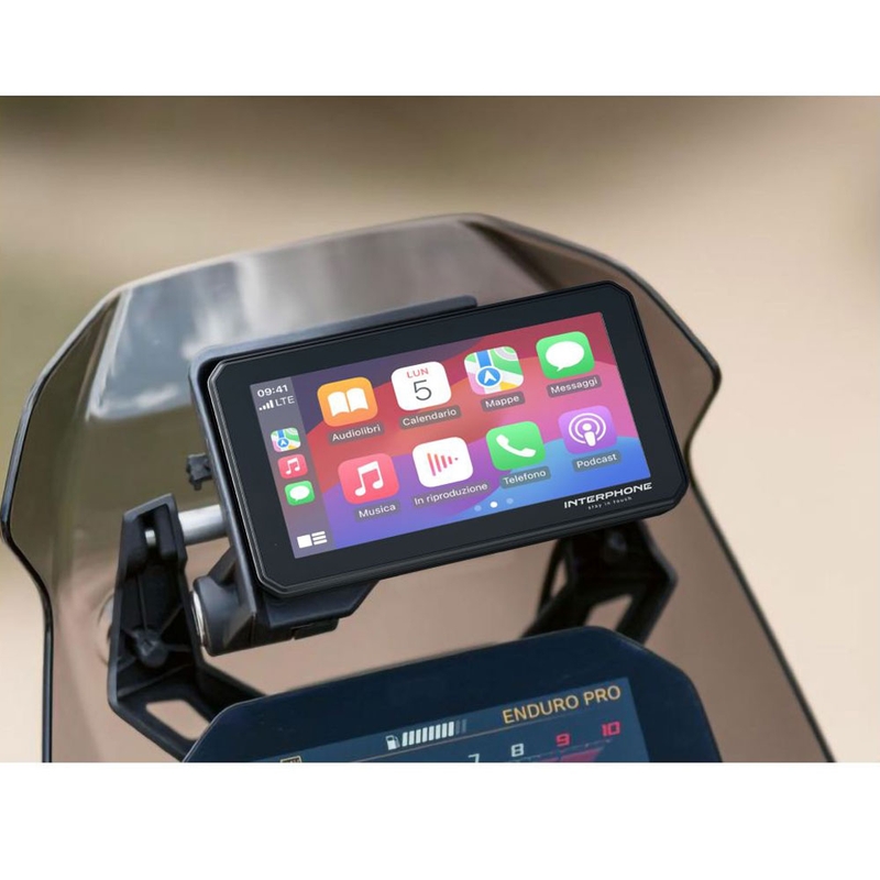 BMW Apple CarPlay og Android Auto Interphone Display til motorcykler