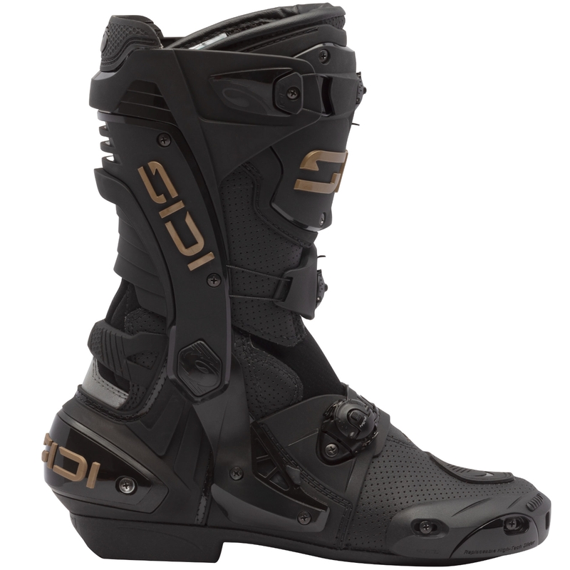 SiDi Rex Air motorcykelstøvler sort-bronze