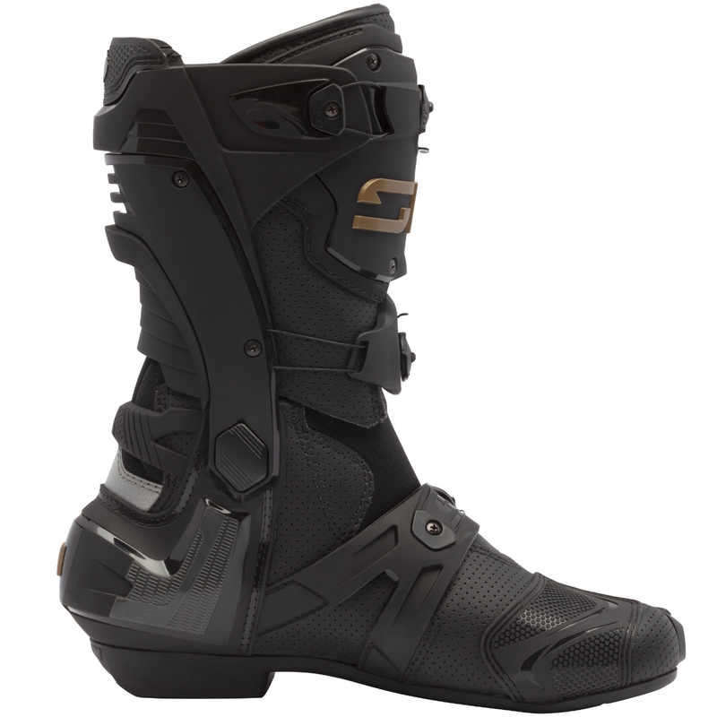SiDi Rex Air motorcykelstøvler sort-bronze
