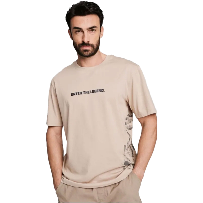 Dakar DES DSRT 0425 T-shirt sandfarvet