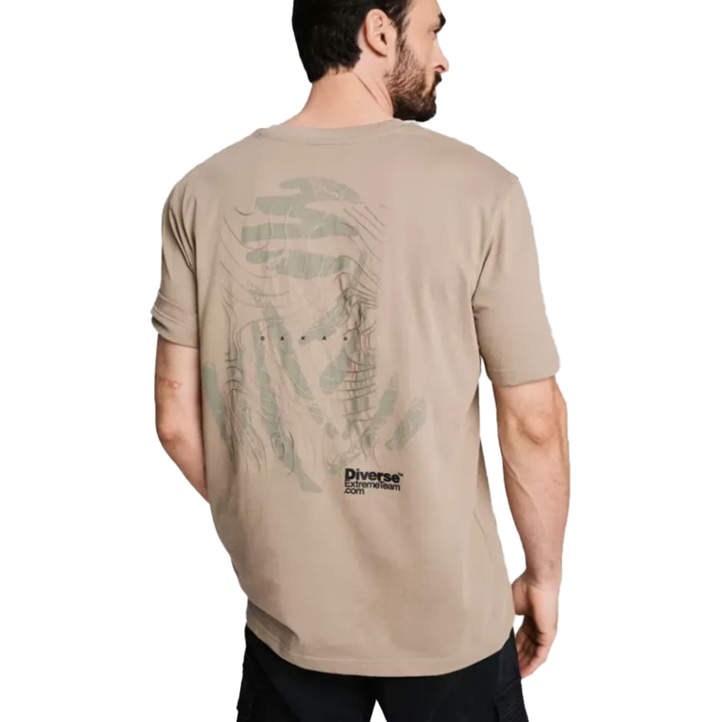 T-shirt Dakar DES DSRT 0125 khaki