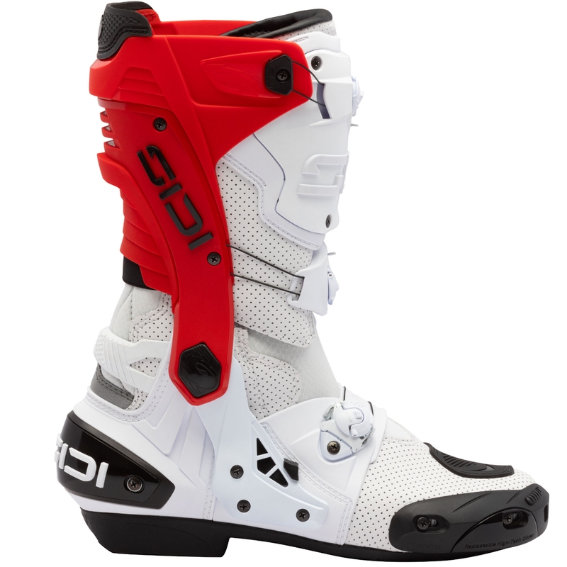 SiDi Rex Air motorcykelstøvler hvid-rød