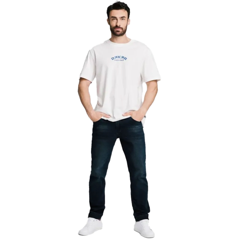 Dakar Vint B hvid T-shirt