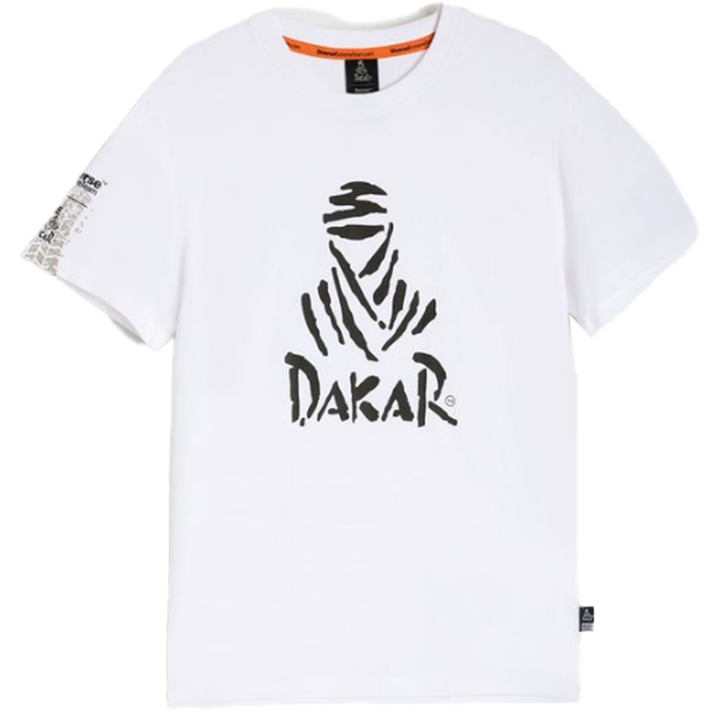 Dakar DES LOGO25 T-shirt hvid
